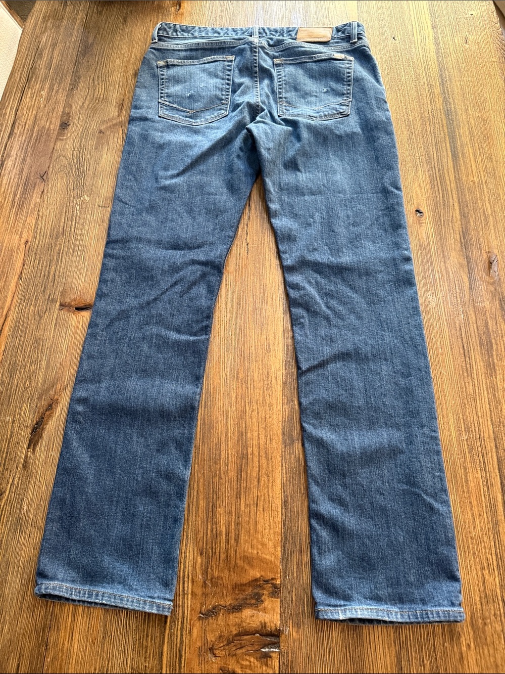 Vans Men’s Slim Straight Blue Denim Jeans - Picture 8 of 10